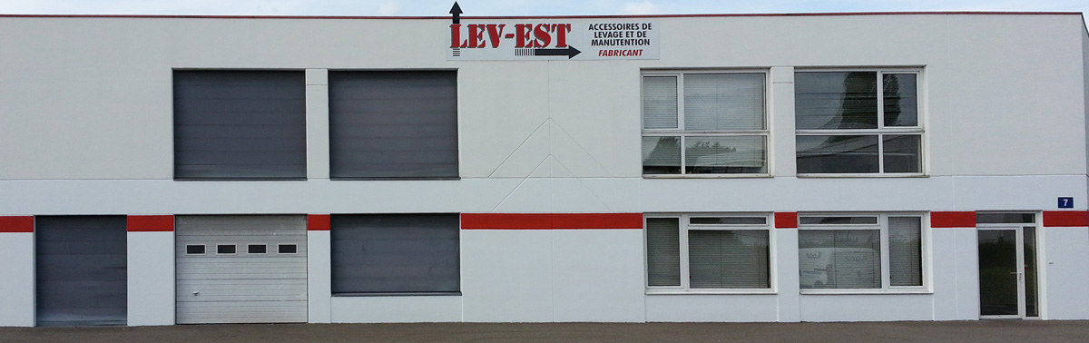 LEV-EST, fabricant d’accessoires de levage, manutention et arrimage